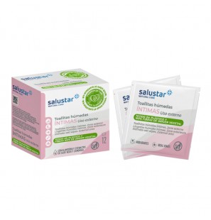 SALUSTAR LINGETTES HYGIENE INTIME UNIDOSE 12 UNITÉS