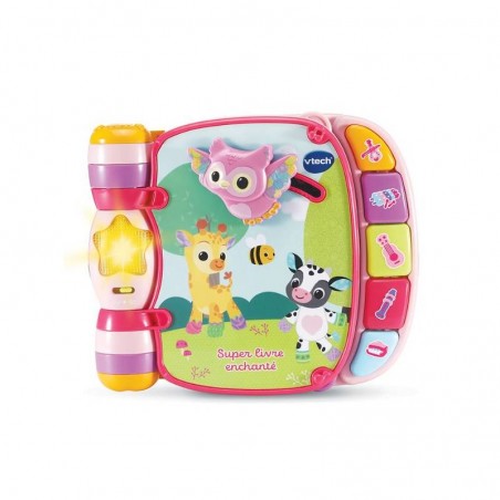 VTECH LIVRE ENCHANT DES BABY LOULOUS ROSE