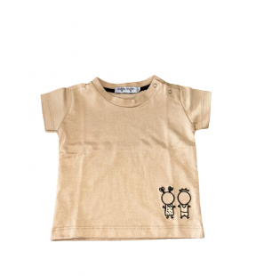 NOSS NOSS T-shirt bio beige 9 mois