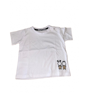 NOSS NOSS T-shirt bio blanc 9mois