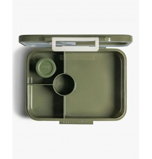 CITRON Lunchbox Tritan 4 compartiments - Vert