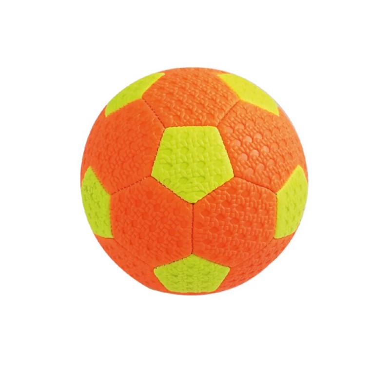 Eurekakids - Ballon Foot Jaune & Orange 145mm