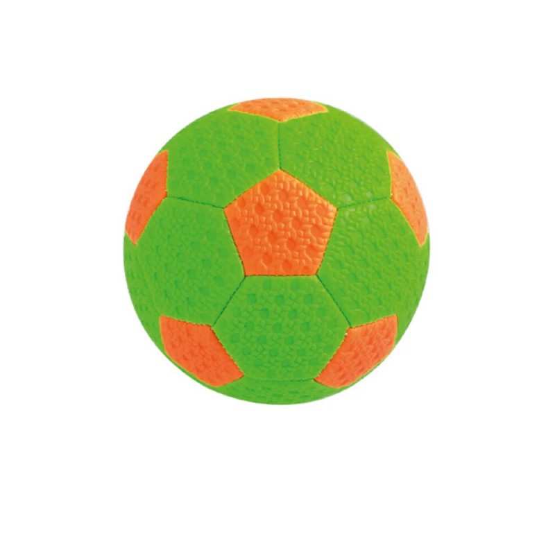 Eurekakids - Ballon Foot Vert & Orange 145mm