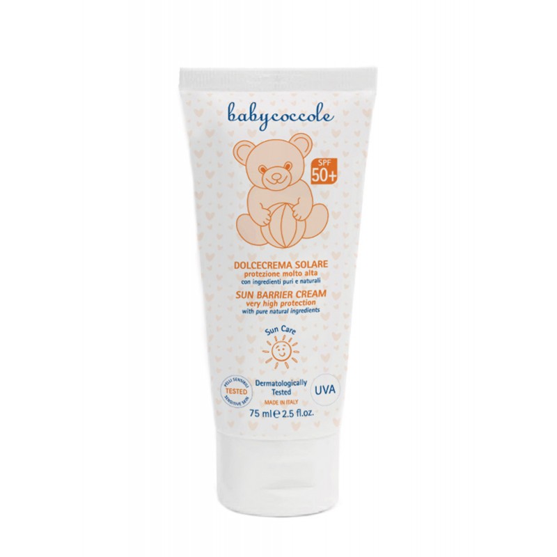 BABYCOCCOLE CREME SOLAIRE ENFANT 0-15ANS 75ML