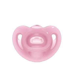 NUK SUCETTE SENSITIVE AVEC BOITE 6-18M ROSE