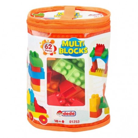 DEDE Blocs Multi 62 Pièces