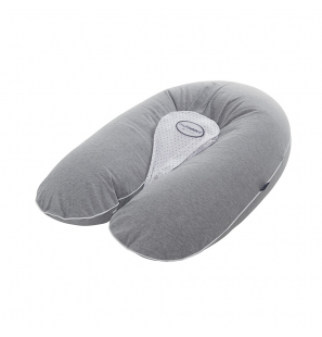 Candide Coussin Multirelax+® Jersey gris chiné étoiles