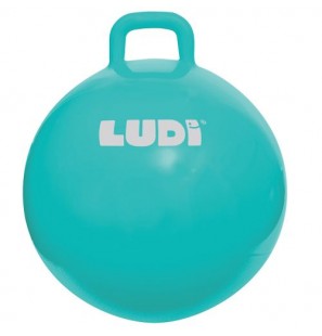 LUDI Ballon Sauteur XXL Bleu