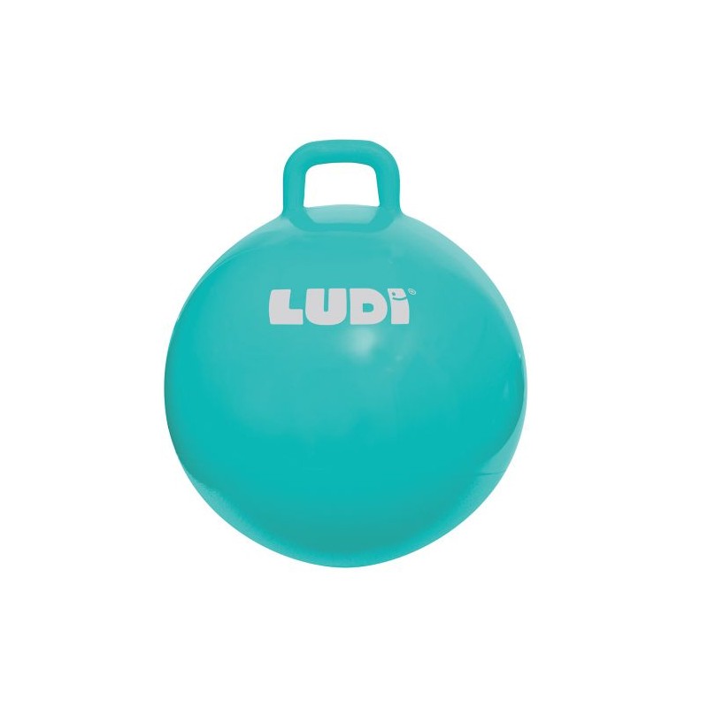 LUDI Ballon Sauteur XXL Bleu