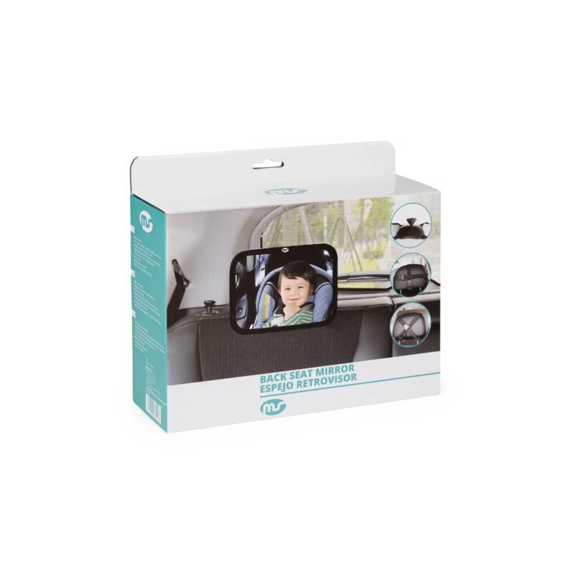 MS Miroir de Voiture Bébé à 360 Degrés