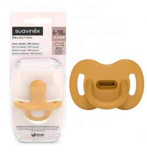 SUAVINEX SUAVINEX Sucette Anatomique Réversible SXPRO 6/18 Mois Transparent