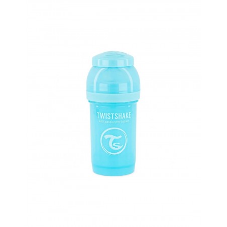 Twistshake Biberon anti-coliques 180ml 0m+ Bleu