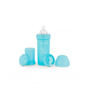 Twistshake Biberon  Anti-Coliques 260ml 2m+ Bleu