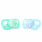 TWISTSHAKE Lot De 2 Sucettes Vert/Bleu 0-6M