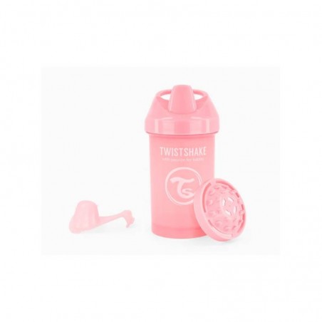 TWISTSHAKE Gobelet 300ml Rose 8M+