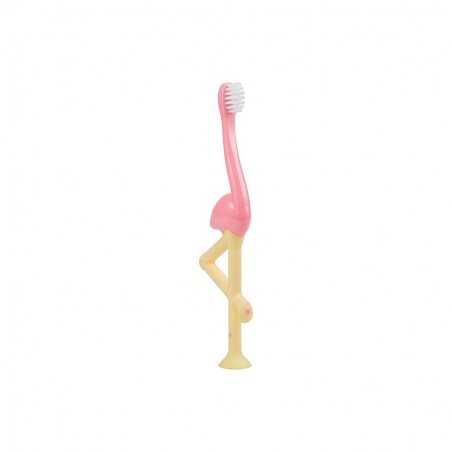 Dr browns Brosse à dents flamant rose 1-4ans