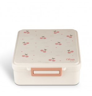 Citron Lunchbox Avec pot alimentaire isotherme- Cerise