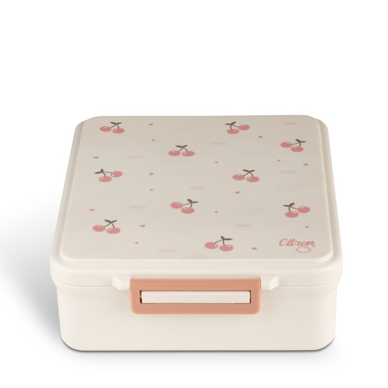 Citron Lunchbox Avec pot alimentaire isotherme- Cerise