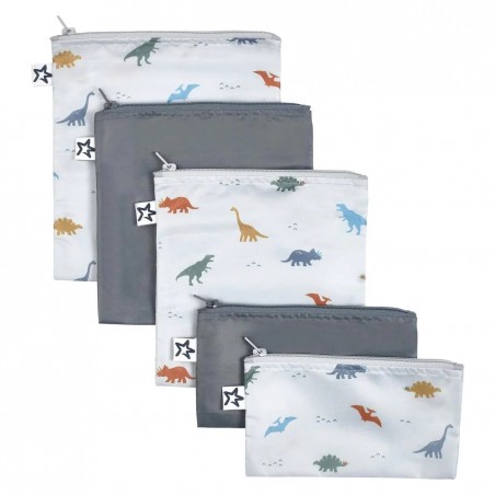 TINY TWINKLE 5 Sacs collation - Dinosaures -