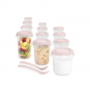 MINILAND Pots de conservation repas hermisized candy lot de 12