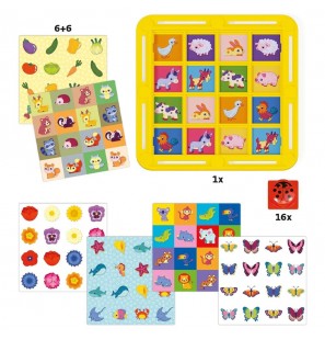 Quercetti Fantamemo - Memory Game 3A+