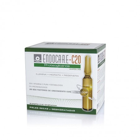 ENDOCARE TENSAGE C20 ampoules de protéoglycanes boite 30