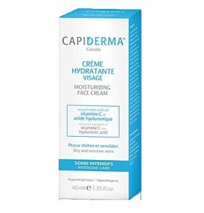 CAPIDERMA crème hydratante Visage | 40 ml