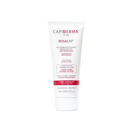 CAPIDERMA ROSACAP gel anti-rougeurs dermo-nettoyant 200 ml