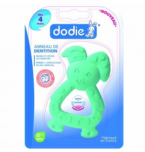 DODIE anneau de dentition Lapin Vert Lagoon