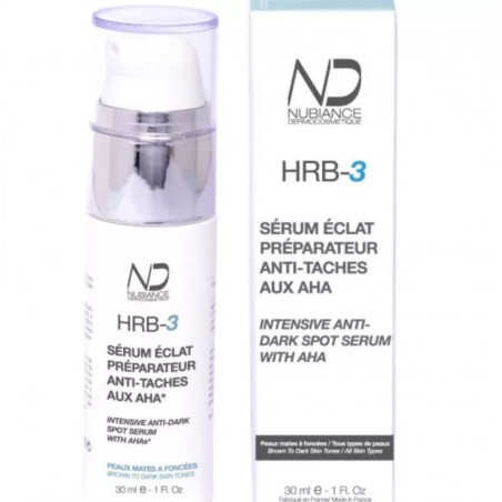 NUBIANCE sérum éclat anti-tâches HBR-3 aux AHA 30ml