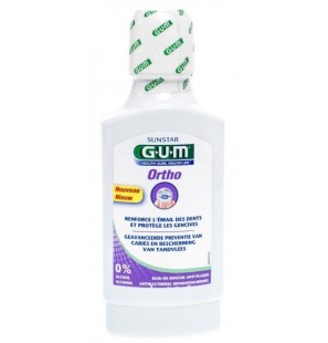 GUM ORTHO bain de bouche 300 ml