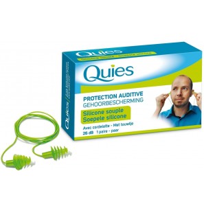 QUIES protection auditive avec cordelette 1 paire