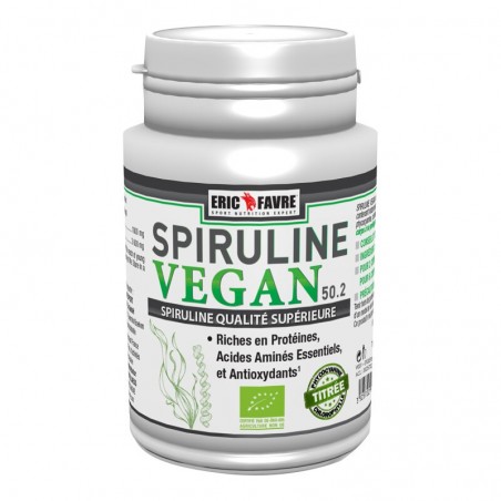 ERIC FAVRE spiruline Vegan Bio | 100 comprimés