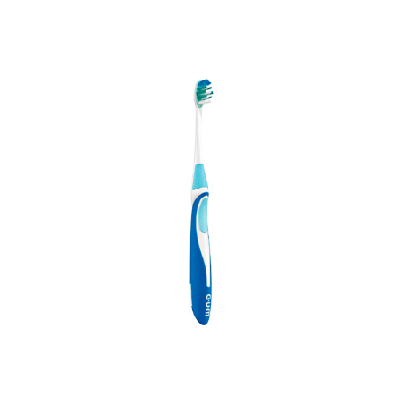 GUM brosse à dents Activital souple avec tête silhouette REF 585